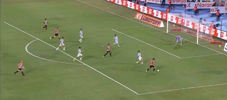 ¡Lo tuvo Estudiantes! Palacios desaprovechó una clarísima