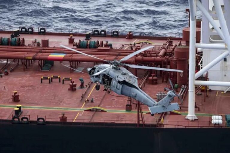 Estados Unidos interceptó otro petrolero, esta vez en el océano Índico