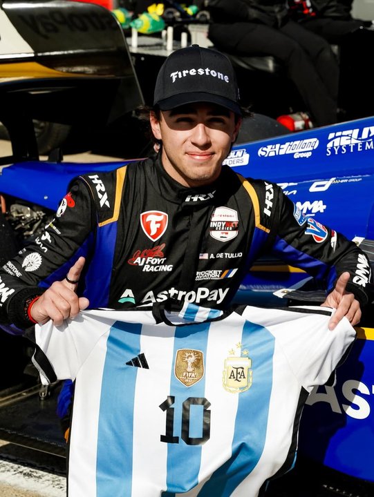 De Tullio se tomó revancha en Barber y logró su primera victoria en Indy NXT