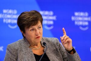Kristalina Georgieva cenó con empresarios del «círculo rojo» en el cierre de su primera jornada en la Argentina