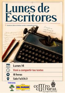 Cartelera del Virla: Lunes de escritores