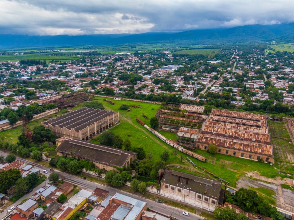 Predio de los talleres ferroviarios de Tafí Viejo, objeto del proyecto de inversión privada