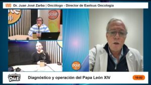 Juan José Zarba en una entrevista con Carlos Noriega y Sebastián Gil Olivares en FM Dale
